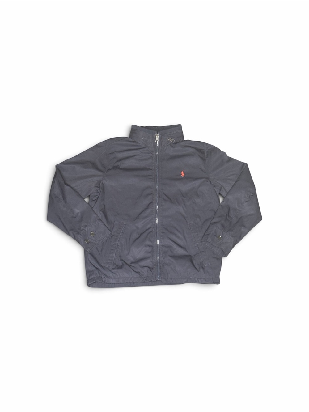 Polo by Ralph Lauren Navy Lightweight Zip Jacket with Contrast Pony